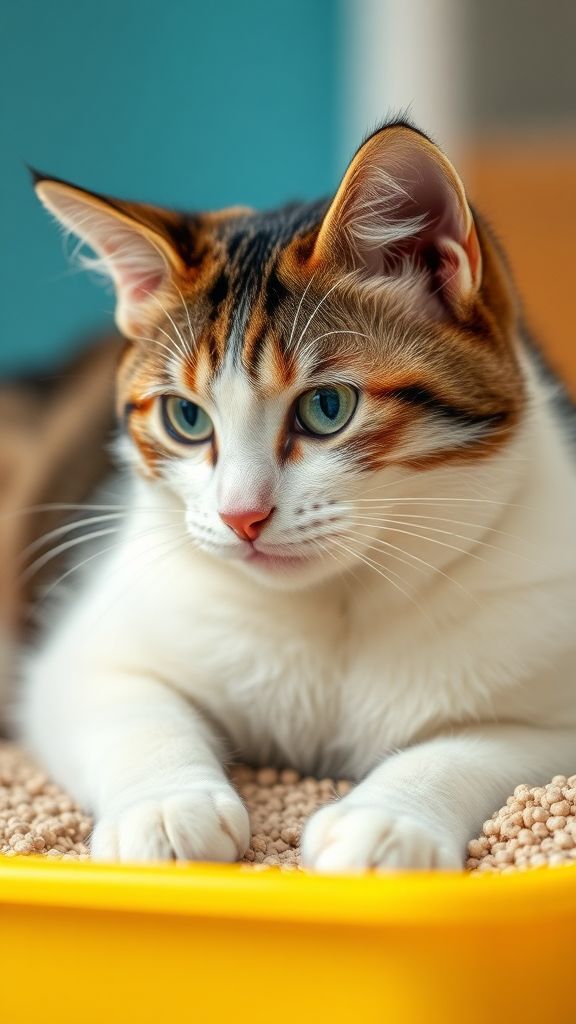 Litter cat & litter box