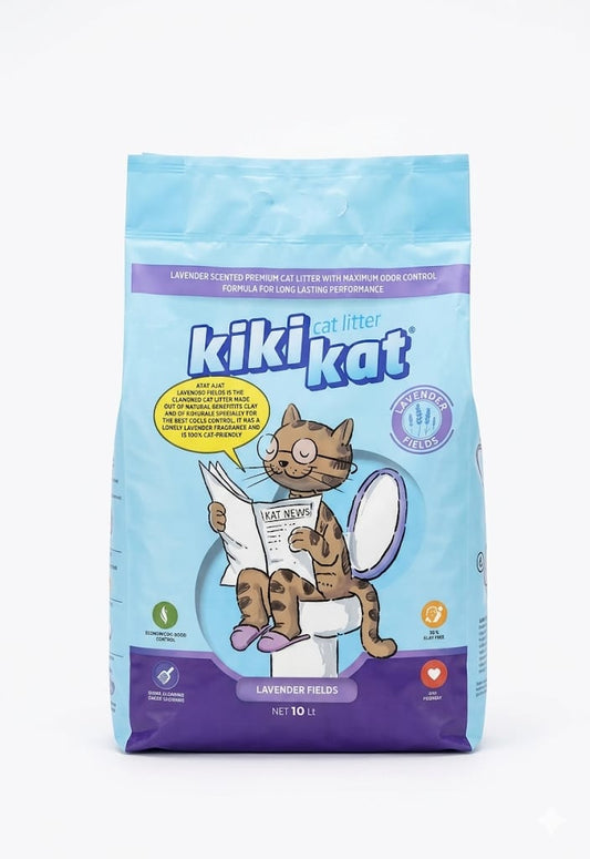 Cat Litter KiKi Kat - Lavender Fields - 10l