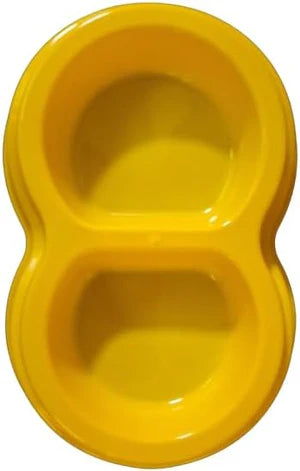 Plastic Bowl Double Yellow -