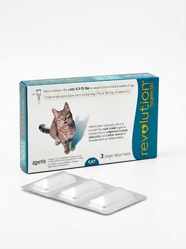 Revolution for Cats (Single dose) to teat insects