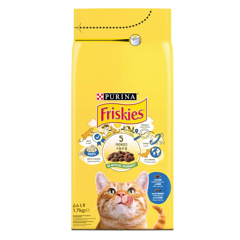 friskies  salmon 1.7 kg