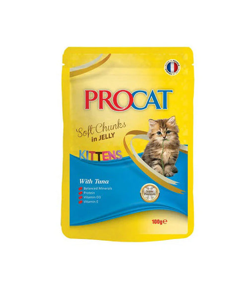 Procat Wet Food with tuna for kittens 100G
