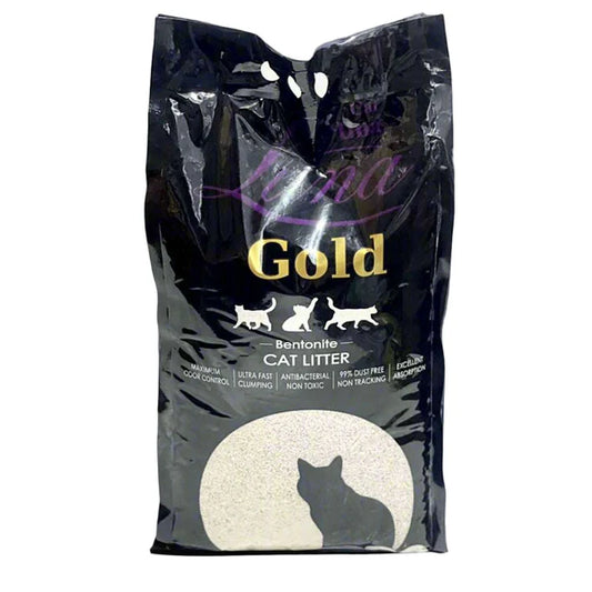 Luna Gold Lavender Scented clumping cat litter 10 L