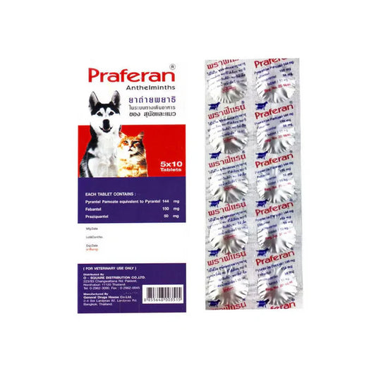 Praferan Tablets For Cat and Dog - 1 tablet