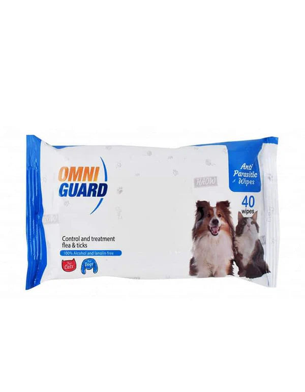 OmniGuard anti-parasitic Wipes