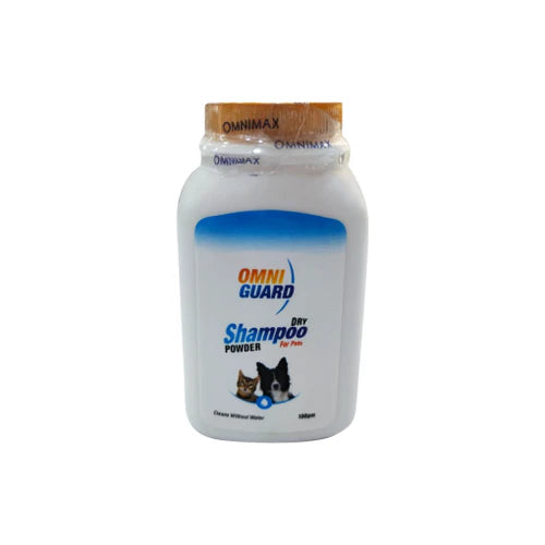 Omni Guard Dry Shampoo Different Scents for Pets 100G