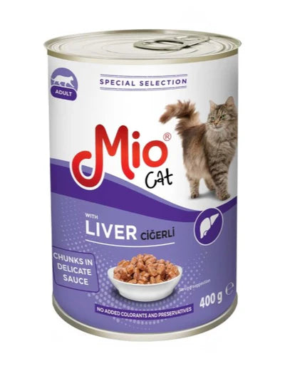 mio cat with liver