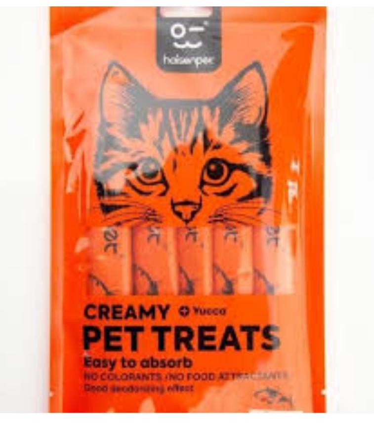 treat creamy cat