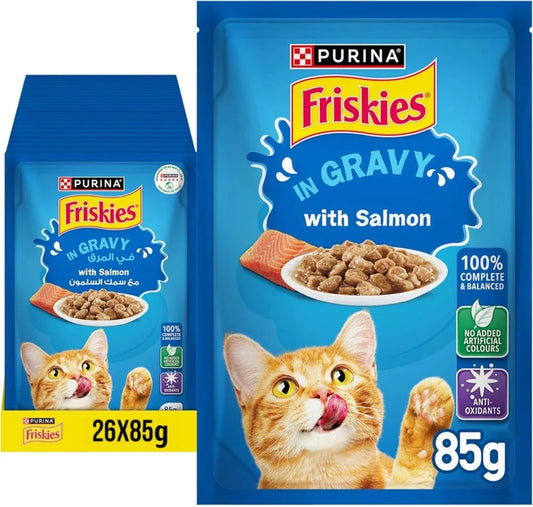 Friskies salmon