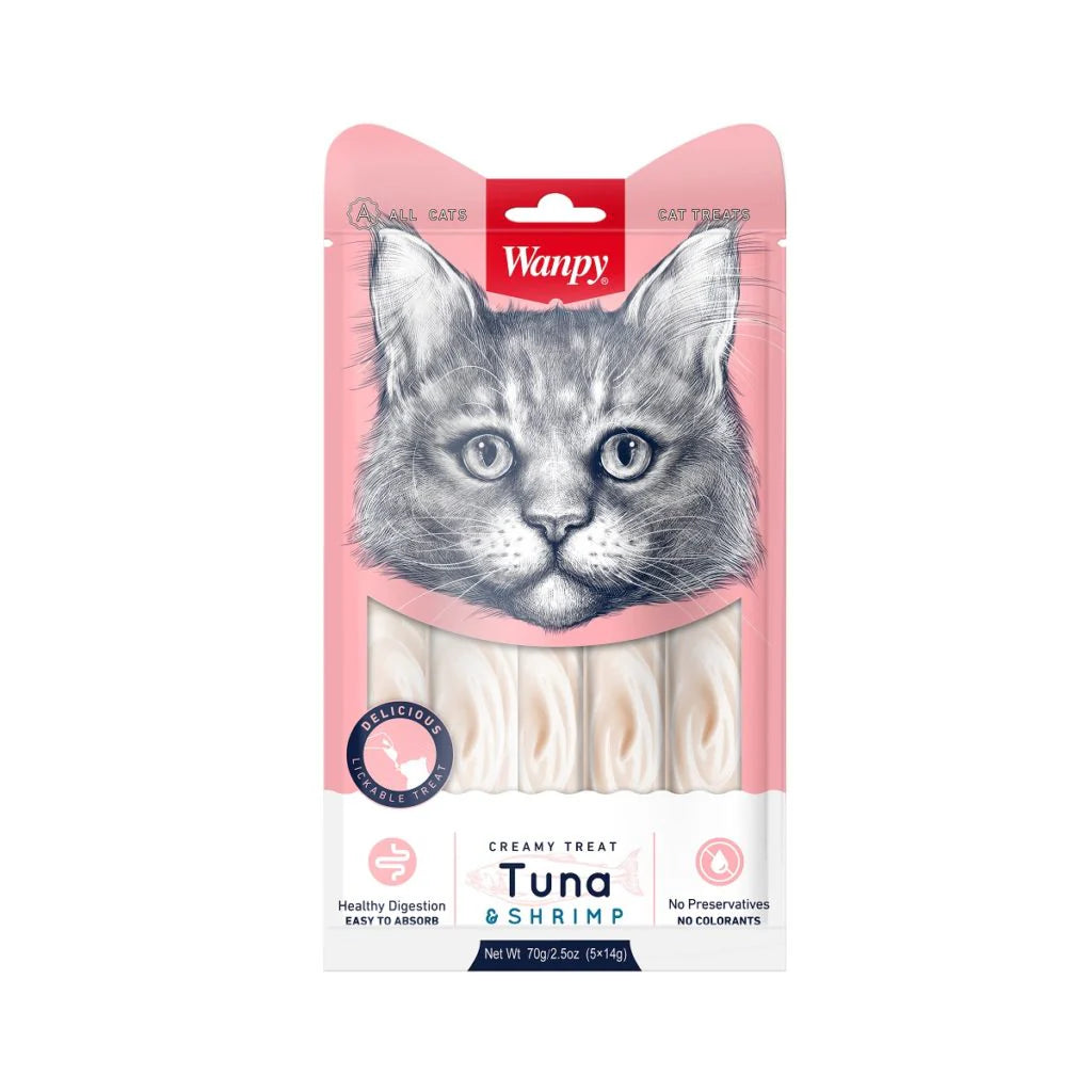 Wanpy Creamy Treat Tuna & Shrimp flavor