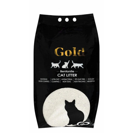 Luna Gold Bentonite Clumping Cat Litter 20l
